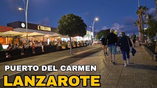 Puerto del Carmen Lanzarote Virtual walk [upl. by Nnylahs730]