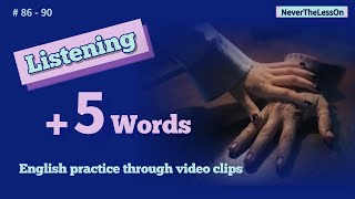 Boost Your Vocabulary  Learn English through Video Clips  Listening to Vocabulary  Just 5 [upl. by Amzaj]