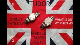 TUDOR PRINCE DATEDAY 76213 amp 76200  WHAT IS ON MY PHIST 3 [upl. by Onitnevuj151]