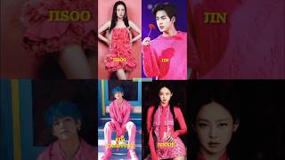 ALIBI EDIT  JISOO vs JIN vs KIM TAEHYUNG vs JENNIE  jisoo jin kimtaehyung jennie blackpink [upl. by Georas]