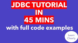 Java Database Connectivity JDBC [upl. by Mirelle]