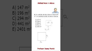 Perimetros y Áreas Ejercicio 6 [upl. by Ecnarret]