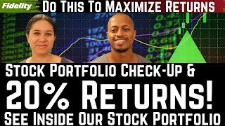 How We Maximize Investment Returns With A Stock Portfolio CheckUp  See Our Investment Port Ep 8 [upl. by Aydiv]