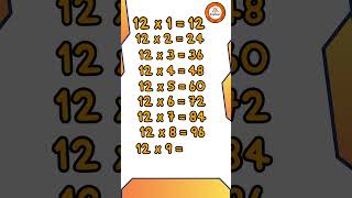 Table Of 12  Multiplication Table 12  Rhymes  zingkidz [upl. by Fadiman]