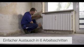 Heizkörpertausch  Einfacher Austausch in 6 Schritten [upl. by Platt304]