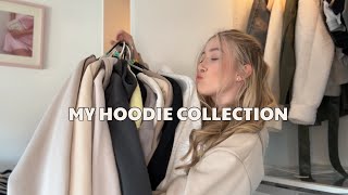 my HONEST hoodie reviews and collection 📍 Blakely des vu  SHEIN amp more x [upl. by Elocim]