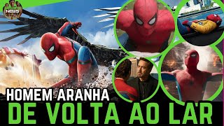 HOMEM ARANHA DE VOLTA AO LAR 2017 FILME REVIEW COMPLETO Tom Holl  SPIDERMAN HOMECOMING REVIEW HD [upl. by Nodnorb]