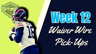 WEEK 13 FANTASY FOOTBALL Waiver Wire PICKUPS You Need NOW [upl. by Kara]