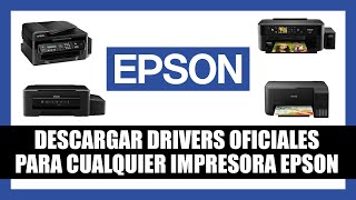 Cómo Descargar Drivers o Controladores Para Cualquier Impresora EPSON Drivers Oficiales [upl. by Viridis56]