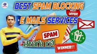 Best 6 Spam blocking e Mail Services in telugu [upl. by Mw]