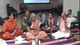 Health Chant Arogya Mantra Chant by Teachers and Staff of KYM [upl. by Leihcim]