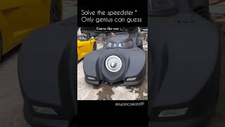 Solve the speedsterquot automobile sportscar cars cartok shortsviral shorts [upl. by Gerhardine]