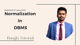 Normalization  DBMS  Bangla Tutorial [upl. by Adria]