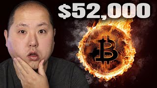 WARNING Bitcoin PUMPS Above 52000 But There is a Catch [upl. by Siwel413]