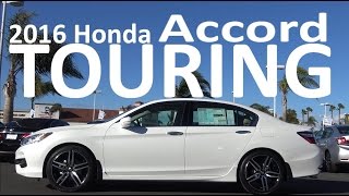 2016 Honda Accord Touring V6 Review [upl. by Tracey]