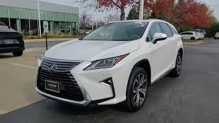 2018 Lexus RX 350L PREMIUM Schaumburg IL 250189A [upl. by Chantal]