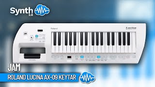 ROLAND LUCINA AX09 KEYTAR  Jam  Synthcloud [upl. by Armando]