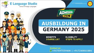 Ausbildung in Germany 2025 Intake  The Ultimate Guide to Your Future Career  HIGH DEMAND 2025 [upl. by Eupheemia896]