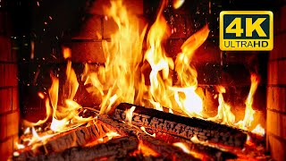 🔥 Cozy Fireplace 4K 12 HOURS Fireplace with Crackling Fire Sounds Crackling Fireplace 4K [upl. by Sabelle292]