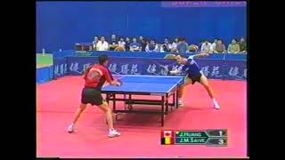 2002 JM Saive vs Johnny Huang [upl. by Nahtaoj269]