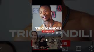 TRIO MANDILI first time reaction kakhuri reaction shortfeed [upl. by Bram456]