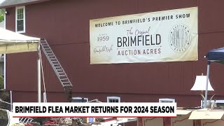 Brimfield Flea Market opens 2024 spring show [upl. by Beryle]