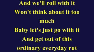 Roll With It  Easton Corbin Lyrics [upl. by Pernas]