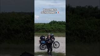 Riding my Honda Dominator NX250 through France hondamotorcycle travel traveling [upl. by Mauretta]