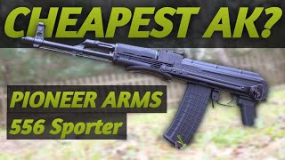 Unboxing the cheapest AK available in 2024 Pioneer arms 556 sporter underfolder [upl. by Iturk]