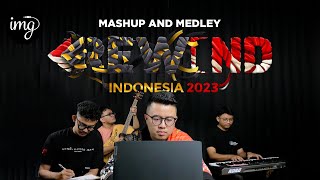 REWIND INDONESIA 2023 MEDLEY amp MASHUP DIRECTORS CUT MUSIC ONLY [upl. by Rondon193]