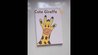 😍Easy Giraffe drawing for kids art shorts kidsdrawing kidsshorts kidsvideo giraffe viralshort [upl. by Mcintyre]