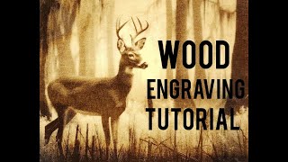 HowTo Laser Engrave Wood Plaque Tutorial [upl. by Alleuol]