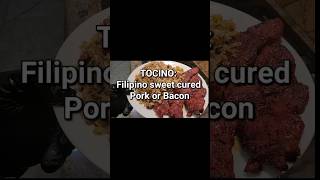 Tocino Filipino Sweet Cured Pork or Bacon [upl. by Htor]