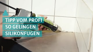 BAUEN amp WOHNEN so gelingen Silikonfugen perfekt  HandwerkHeld [upl. by Ahsikcin873]