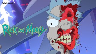 Battle of the Ricks  Rick and Morty  adult swim [upl. by Olnek262]