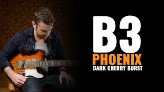 b3 Phoenix Driftwood in Dark Cherry Burst  CME Gear Demo  Joel Bauman [upl. by Mylander]