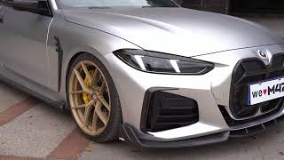 AEROCARBONUK X M47  CHECK OUT THIS BMW 4 SERIES G22 LCI FITTED WITH THE NEW M47 CARBON FIBRE KIT [upl. by Nallij]