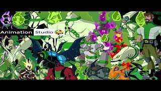 Ben 10000 all transform of GHOSTFREAK New 2018 HD [upl. by Eibbed]