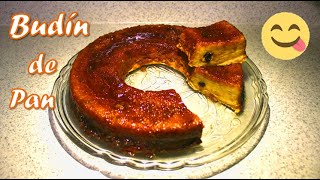 BUDÍN DE PAN CASERO  Receta Peruana Fácil [upl. by Eelymmij]