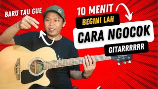 Tutorial Belajar Genjrengan Gitar Untuk Pemula dan Contoh Lagunya [upl. by Brian]