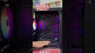 READY DITOKO HOUSE OF COMPUTER VENOM RX CASE PC HORIZON ATX FREE 4 FAN RGB TEMPERED GLASS [upl. by Rudolfo]