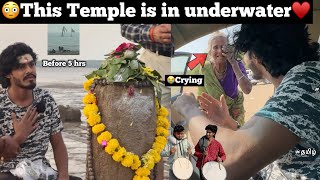 😱This temple is in underwater before 5hrs but now♥️😭she crying💔Ep 18nishkalank mahadev temple [upl. by Larissa]