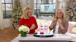 philosophy sweet holidays glazed body souffle 6pc collection on QVC [upl. by Feldt]