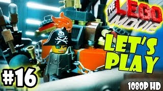 Lets Play LEGO Movie  Part 16 Infilitrate The Octan Tower w Metal Beard  Walkthrough Wii U [upl. by Eilarol669]