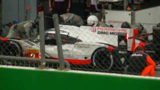 Pit Stop Practice  Driver Change  Porsche LMP1  FIA WEC Prologue 2017  Monza [upl. by Drofwarc]