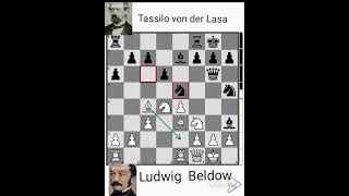 Ludwig Beldow vs Tassilo Von der Lasa year 1837 [upl. by Plank486]