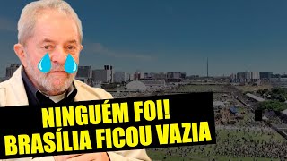 FIASCO Desfile de 7 de setembro de Lula em Brasília fica vazio e esquerdistas surtam [upl. by Ahsemrac29]