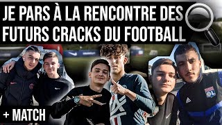 JE RENCONTRE RAYAN CHERKI  ADIL AOUCHICHE  KAYS RUIZ ATIL ET LES U18U19 PSG ET DE L’OL 🔥🤩 [upl. by Gayner]