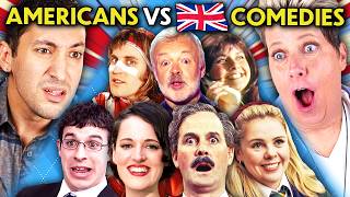 Americans Watch British Comedies For The First Time  React [upl. by Meggi]