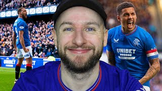 RANGERS 3 HIBS 1 REACTION BACK WHERE WE BELONG AS TAV BREAKS UK SCORING RECORD [upl. by Hewe10]